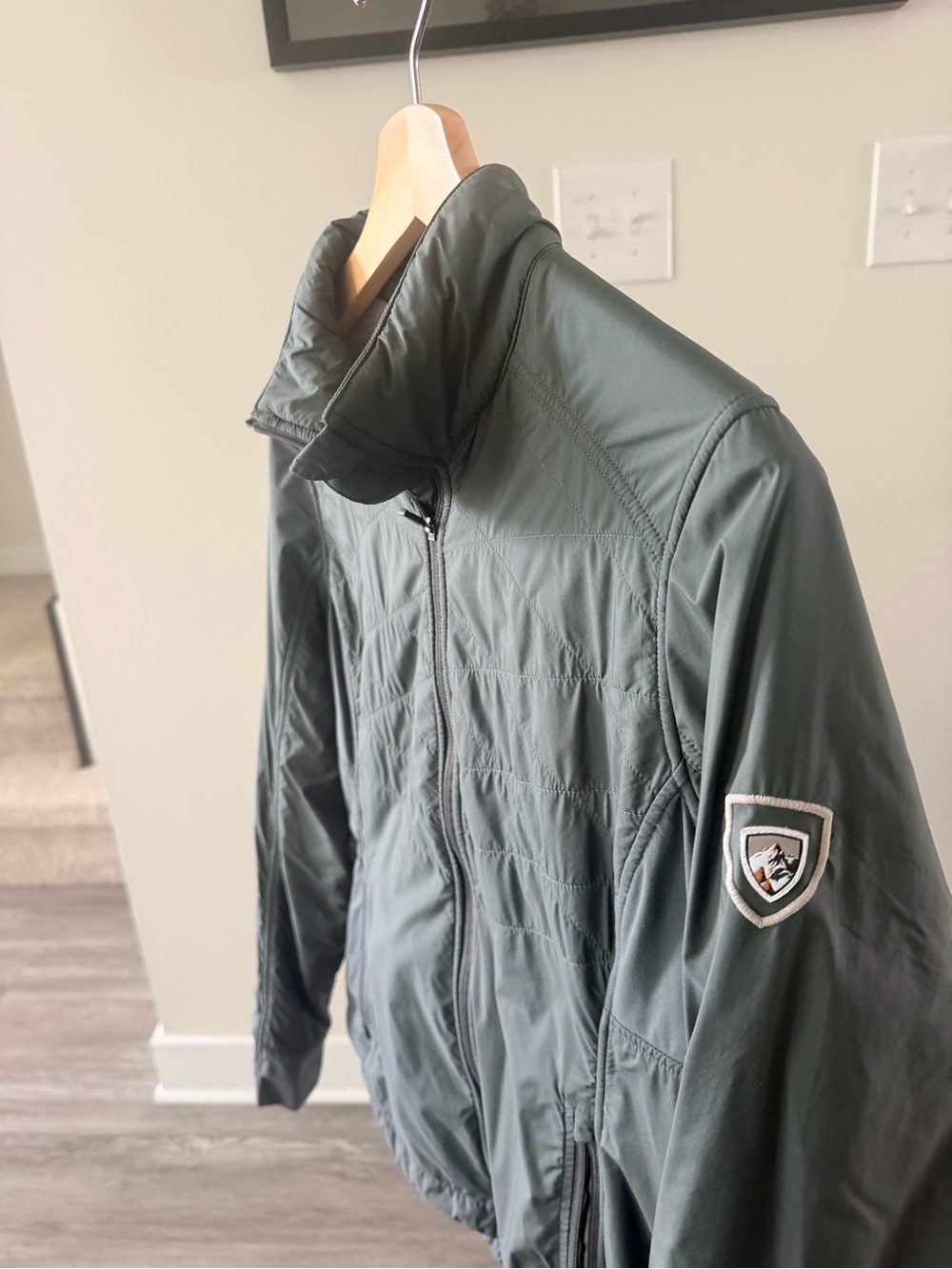 Kuhl Women's Olive Green Performance Zip Jacket